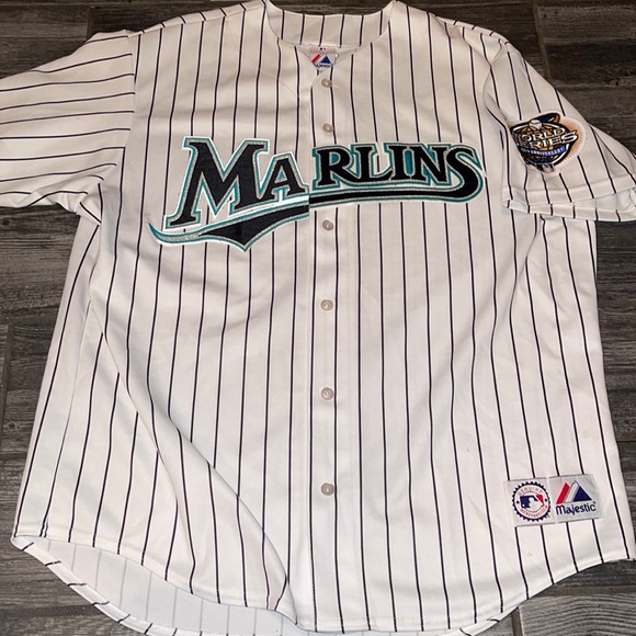 Other - Florida marlins vintage mens large majestic jersey World Series 2003 blank